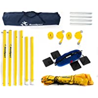 RomiSport Red completa de voleibol playero- postes y marcación de campo Courtline- 8-5 m- 9-5 m- red completa + postes…